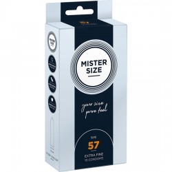 MISTER SIZE 57 10 PACK EXTRA FINO
